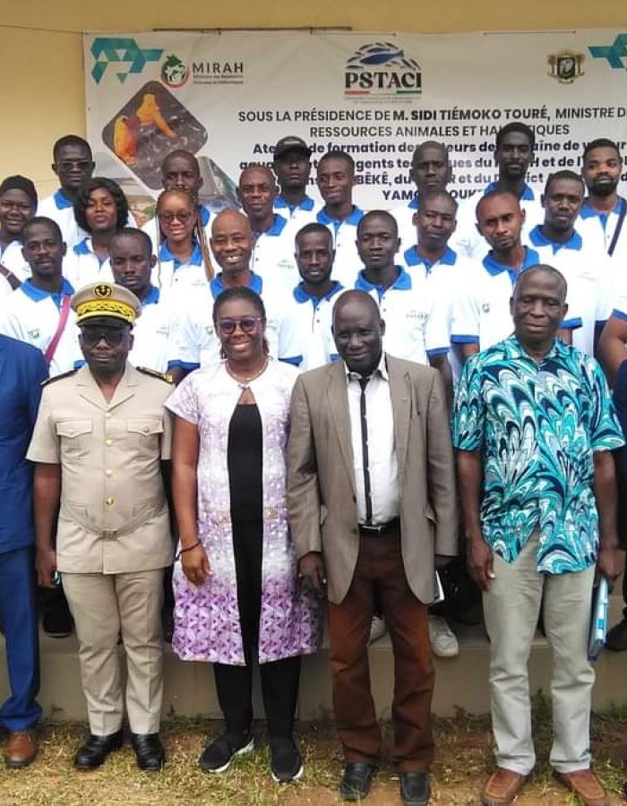 Atelier de formation des acteurs de la chaîne de valeur aquacole à Koubi