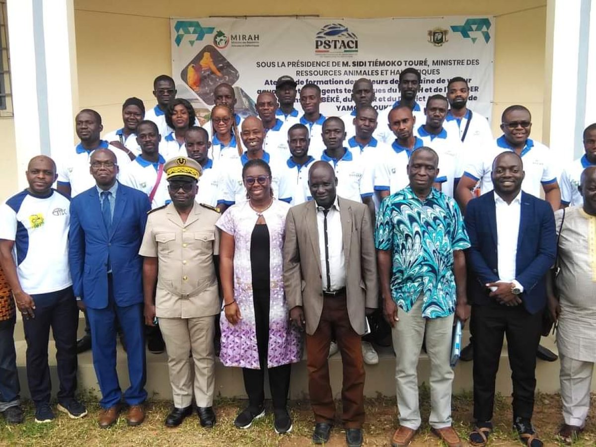 Atelier de formation des acteurs de la chaîne de valeur aquacole à Koubi